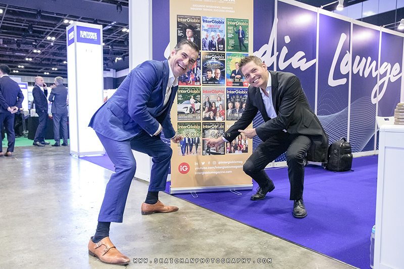 Corporate Photoshoot with Ivo Ivanov & Sebastian Seifert at Suntec Singapore Convention & Exhibition Centre