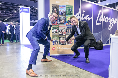 Indoor Corporate Photoshoot - Ivo Ivanov & Sebastian Seifert @ Suntec Singapore Convention & Exhibition Centre