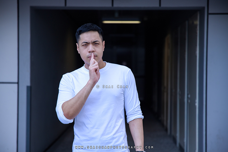 Lifestyle themed photoshoot session with Raymund @ Library @ NEX