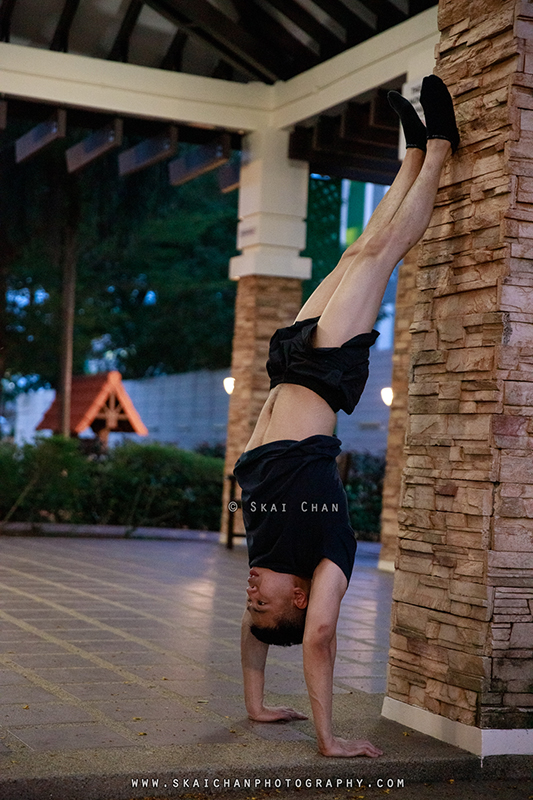Gymnastics photoshoot session with Raymund @ Tavistock Avenue Park (Serangoon Garden)