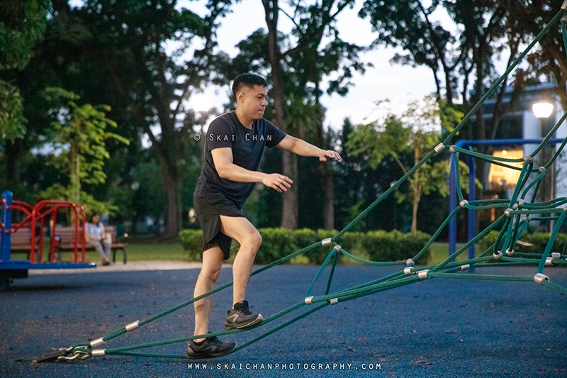 Gymnastics photoshoot session with Raymund @ Tavistock Avenue Park (Serangoon Garden)