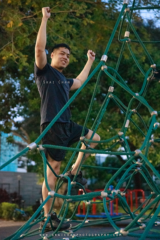 Gymnastics photoshoot session with Raymund @ Tavistock Avenue Park (Serangoon Garden)