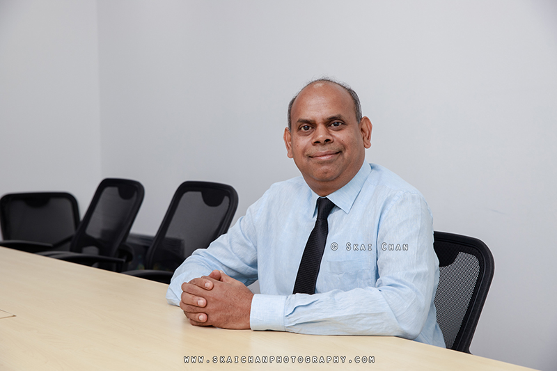 Corporate headshot photoshoot session with HBA staffs @ Office