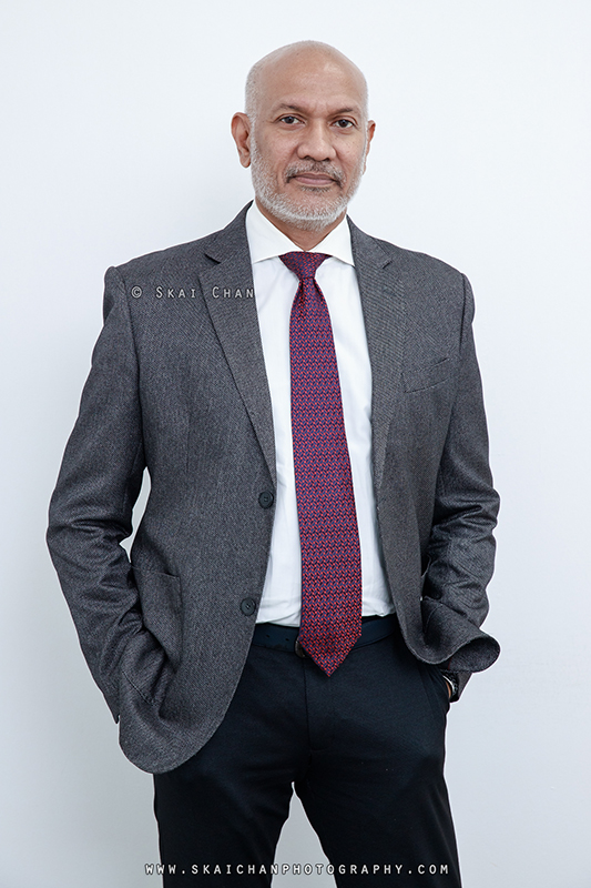 Casual corporate headshot photoshoot session with TP Rajan @ Office