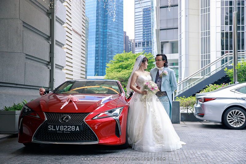 Clifford Pier car couple photoshoot session with Yu Qing & Xie Yuan