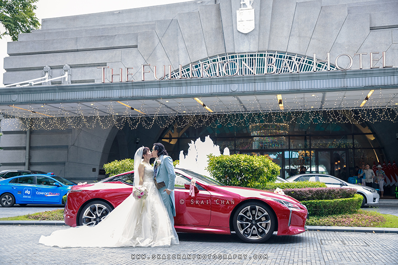 Clifford Pier car couple photoshoot session with Yu Qing & Xie Yuan