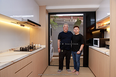 Indoor Testimonial Photoshoot - Calvin & James @ Client's Home
