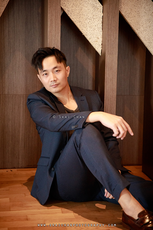 Men's fashion photoshoot session with Ong Yongchuan at Safra Yishun country club