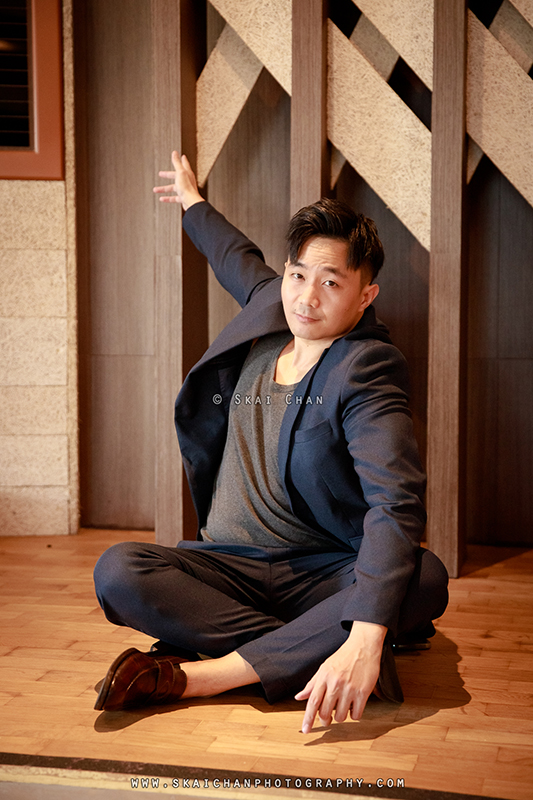 Men's fashion photoshoot session with Ong Yongchuan at Safra Yishun country club