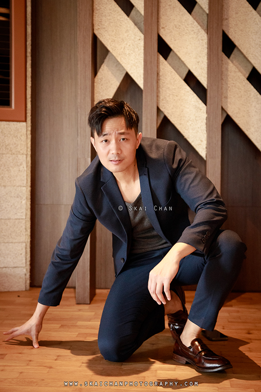 Men's fashion photoshoot session with Ong Yongchuan at Safra Yishun country club