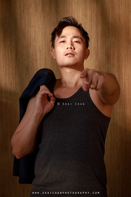 Men's fashion photoshoot session with Ong Yongchuan at Safra Yishun country club