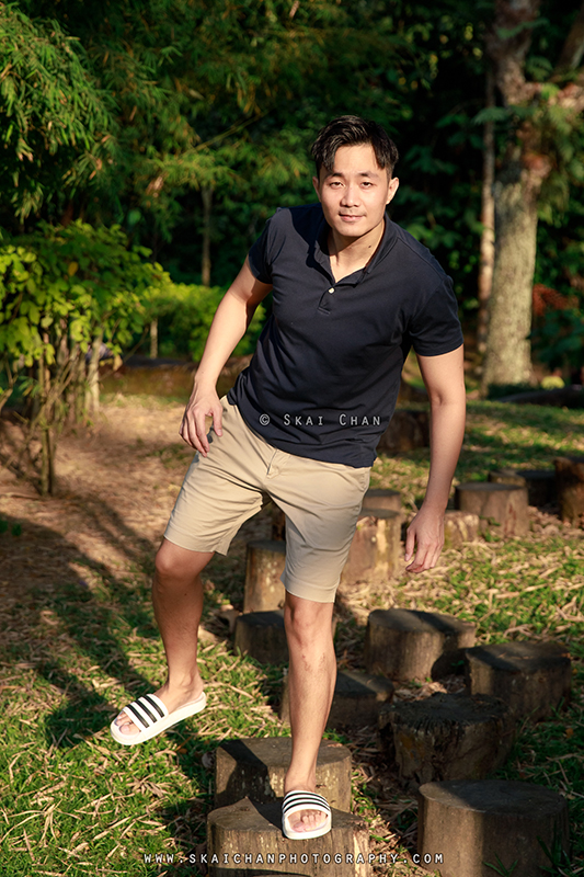 Travel photoshoot session with Ong Yongchuan at Yishun Park
