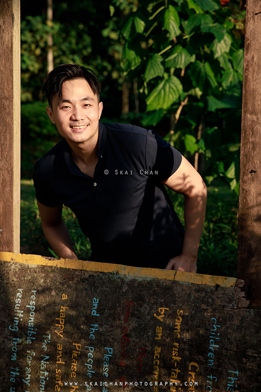 Travel photoshoot session with Ong Yongchuan at Yishun Park