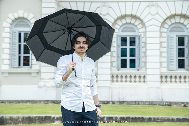 Vacation and lifestyle photoshoot session with Zaid at back alley