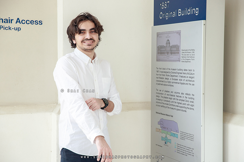 Vacation and lifestyle photoshoot session with Zaid at back alley