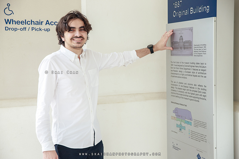 Vacation and lifestyle photoshoot session with Zaid at back alley