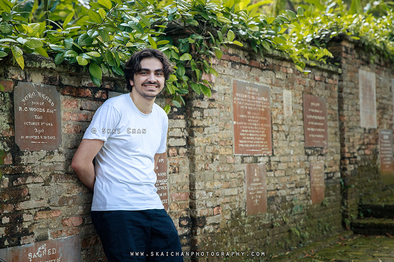 Hiking photoshoot session with Zaid at back alley