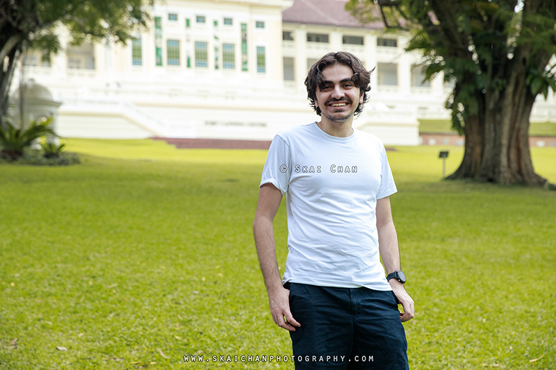 Hiking photoshoot session with Zaid at back alley