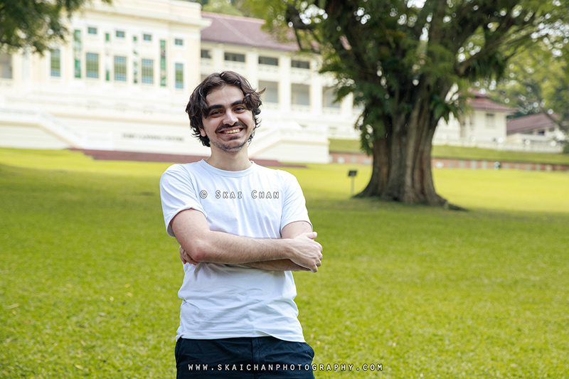 Hiking photoshoot session with Zaid at back alley