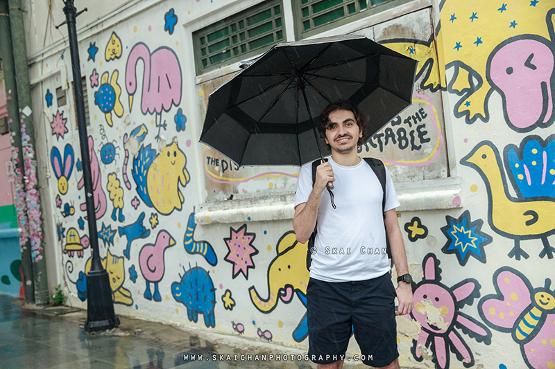 Hiking photoshoot session with Zaid at back alley