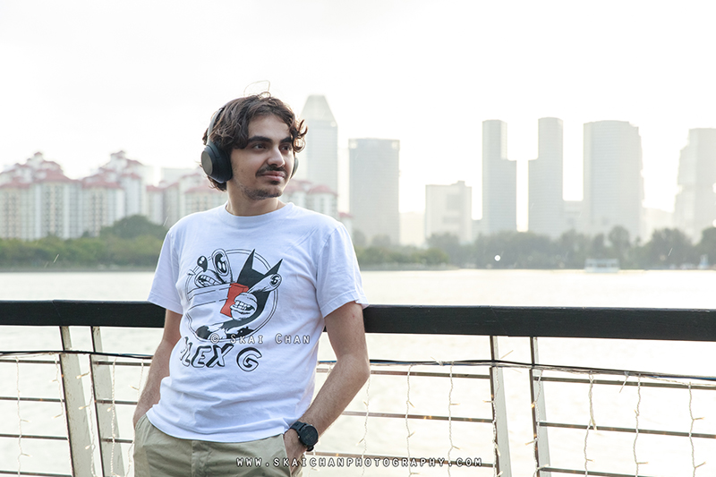 Music photoshoot session with Zaid at Stadium Riverside Walk