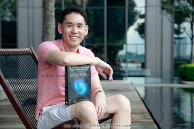 Outdoor Reading Photoshoot - Michael @ Swimming pool, Dao by Dorsett (hotel)