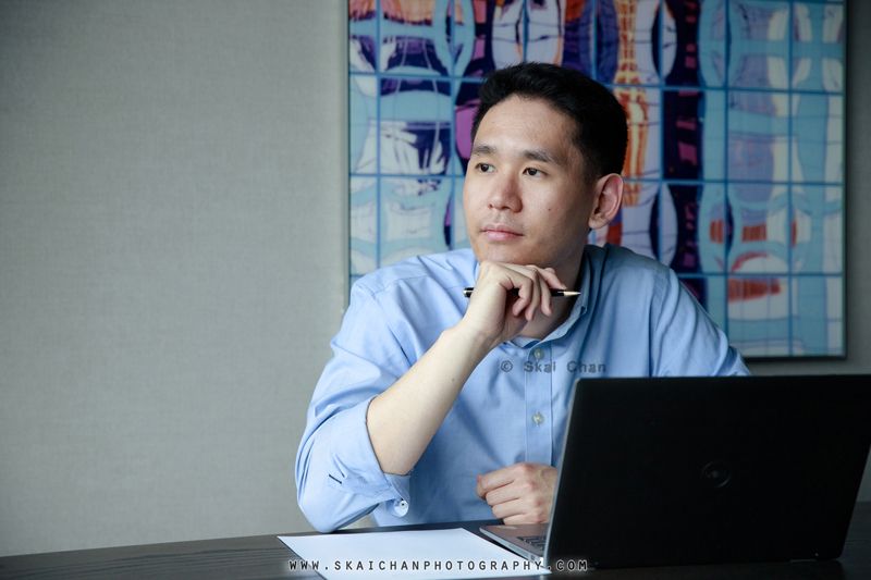 Men's corporate lifestyle photoshoot session with Michael @ Dao by Dorsett (hotel)