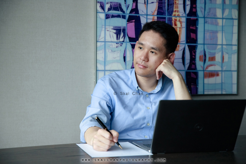 Men's corporate lifestyle photoshoot session with Michael @ Dao by Dorsett (hotel)