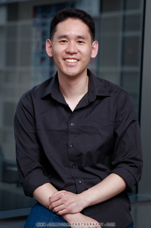 Men's corporate headshot photoshoot session with Michael @ Dao by Dorsett (hotel)