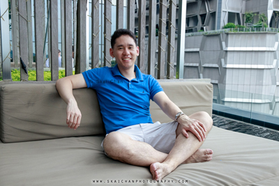 Outdoor Vacation Photoshoot - Michael @ Swimming pool, Dao by Dorsett