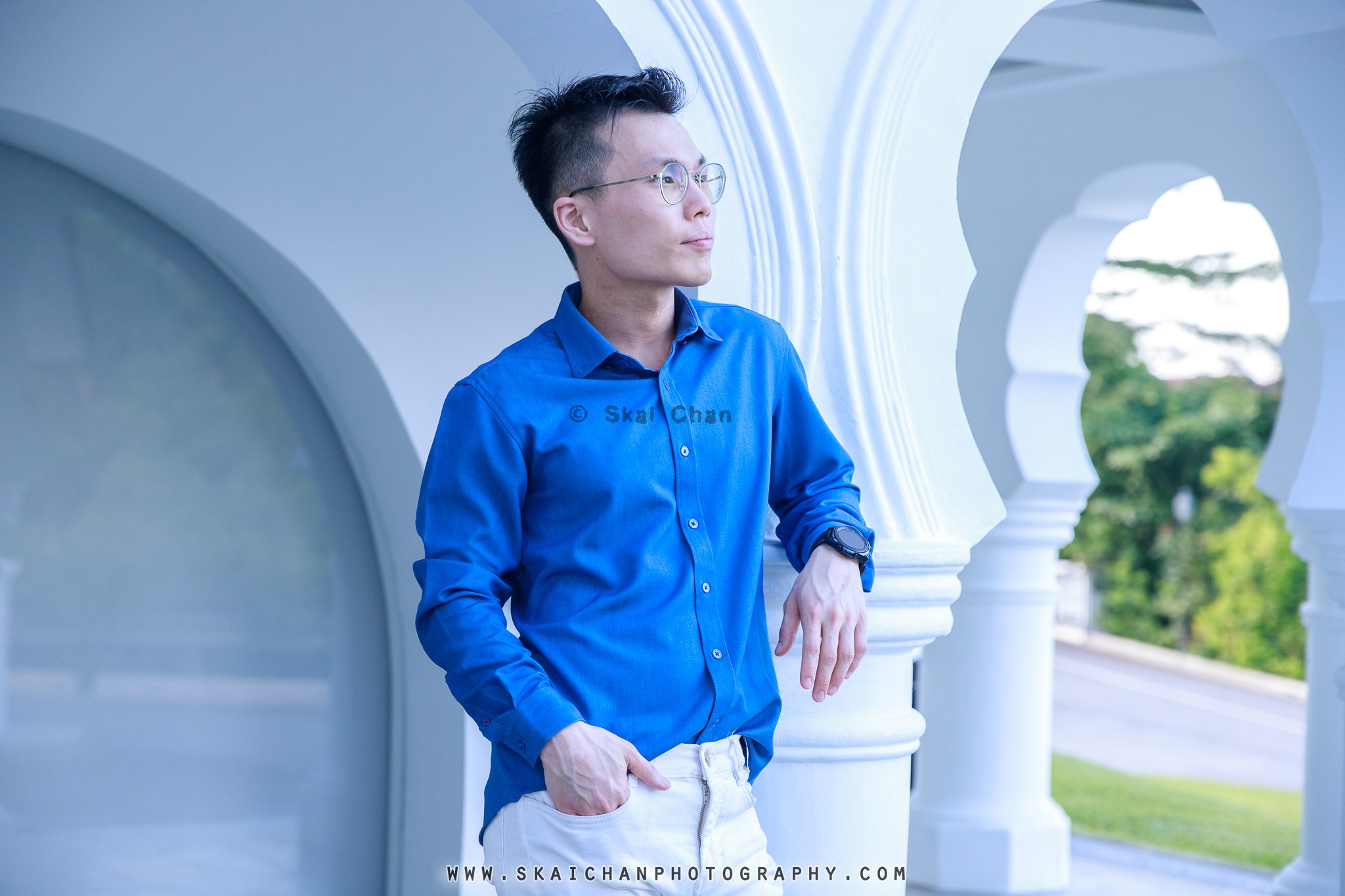 Lifestyle photoshoot session with Michael Tan at Forest Discovery Centre & Botanical Art Gallery