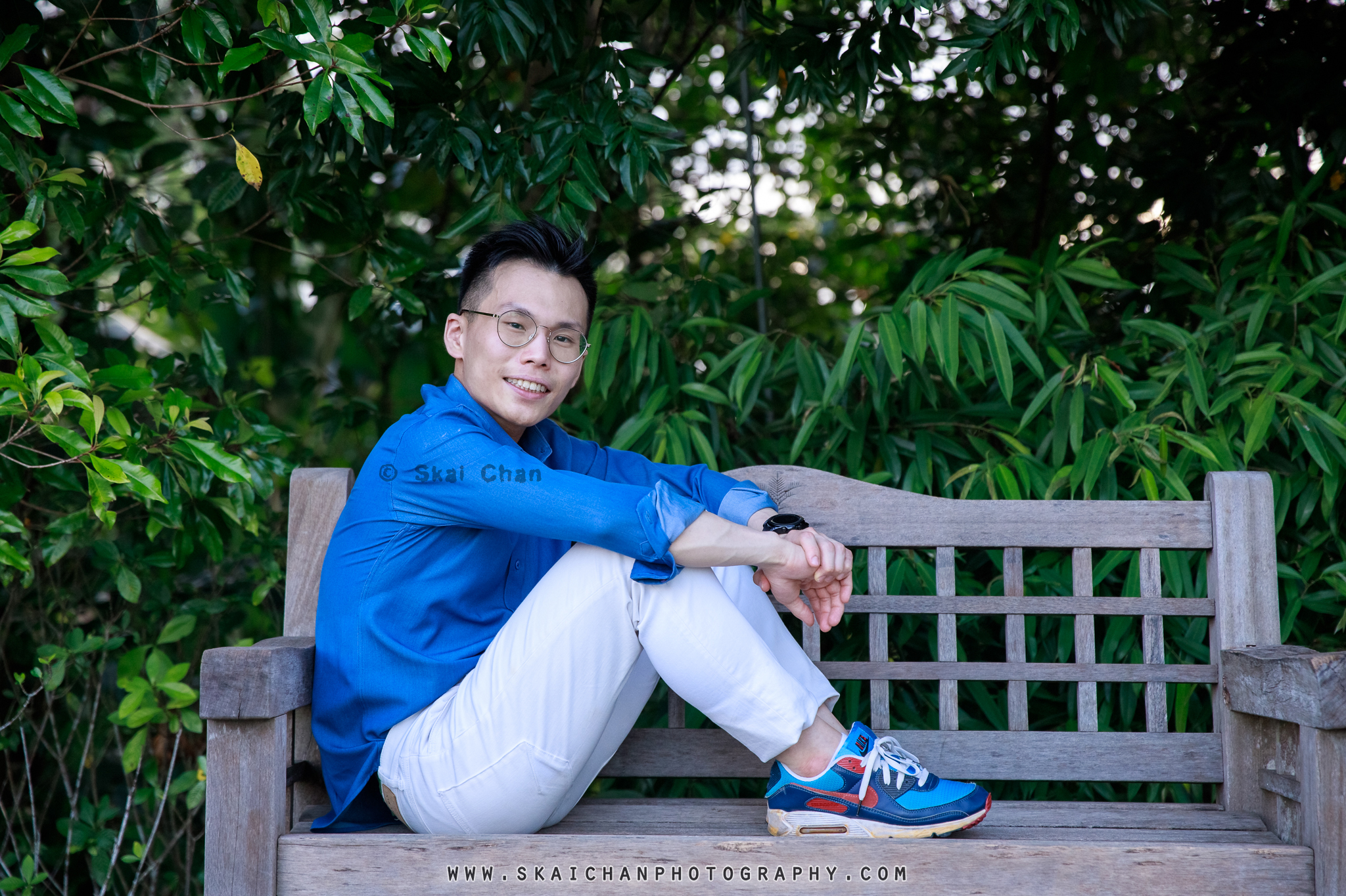 Lifestyle photoshoot session with Michael Tan at Forest Discovery Centre & Botanical Art Gallery
