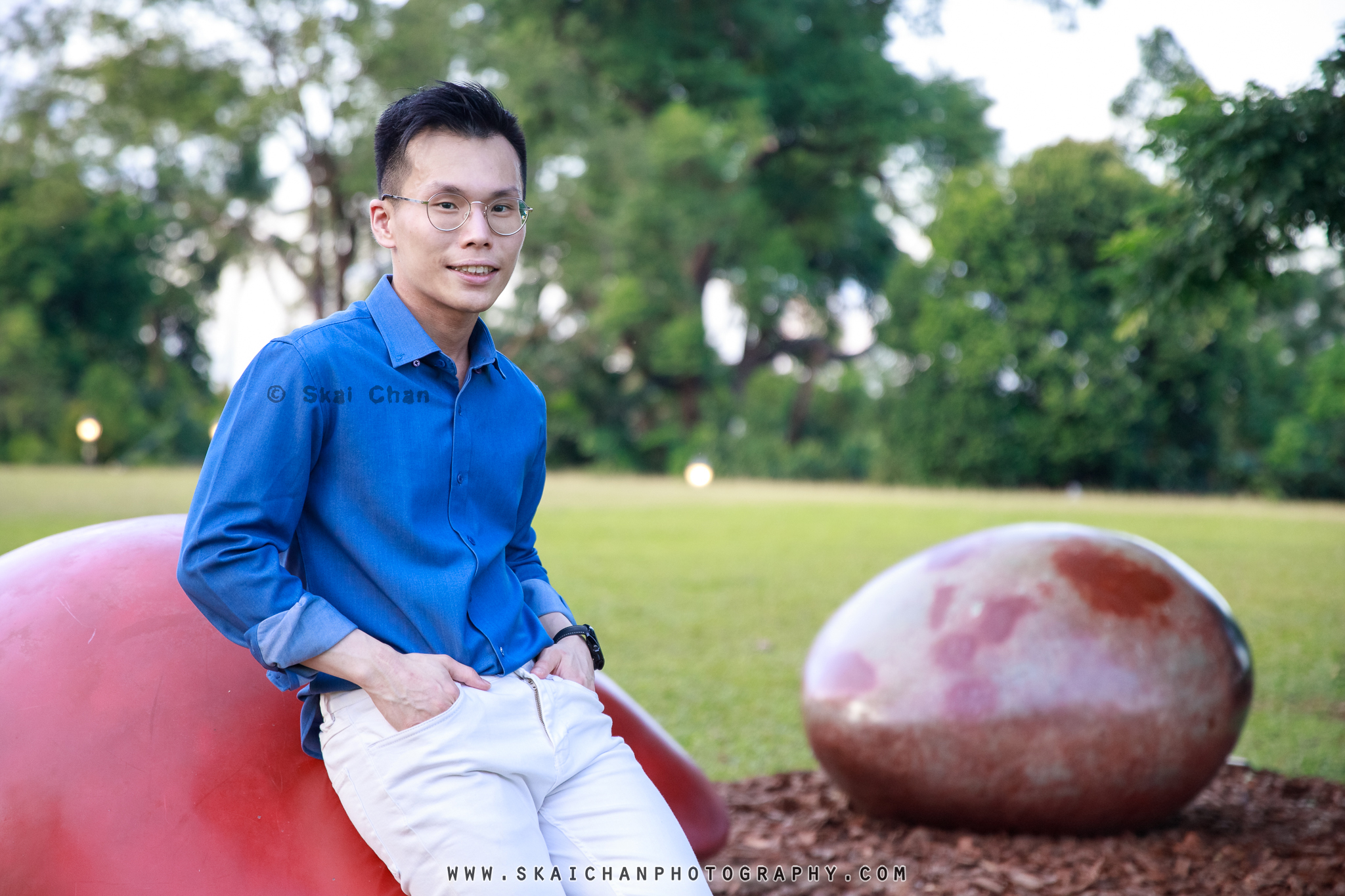 Lifestyle photoshoot session with Michael Tan at Forest Discovery Centre & Botanical Art Gallery