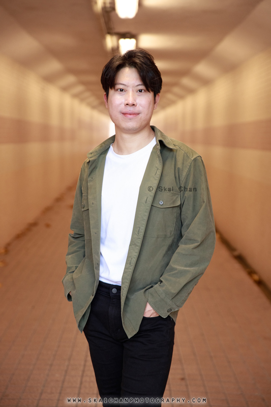 Men's fashion photoshoot session with Jun Hao @ Underpass