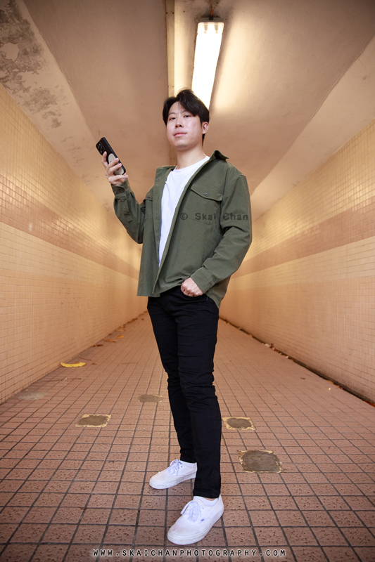 Men's fashion photoshoot session with Jun Hao @ Underpass