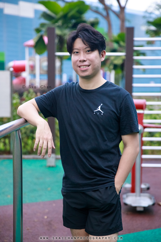 Fitness photoshoot session with Jun Hao @ Ang Mo Kio Ave 3 Park