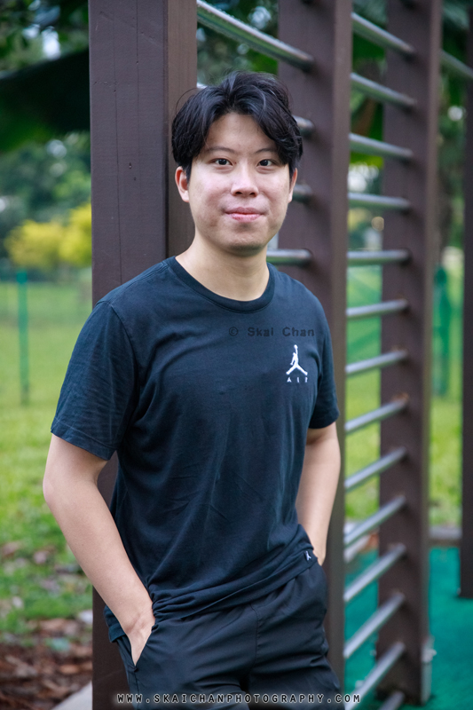 Fitness photoshoot session with Jun Hao @ Ang Mo Kio Ave 3 Park