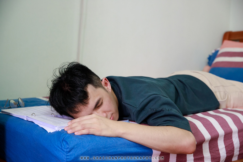 Lifestyle studying photoshoot session with Tai Jia Le @ Home
