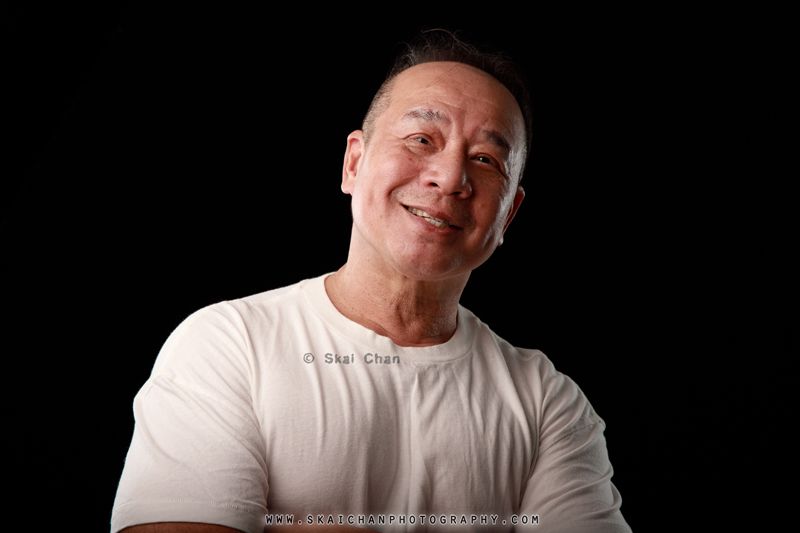 Headshot studio photoshoot session with Andy at Tengah (photography studio)
