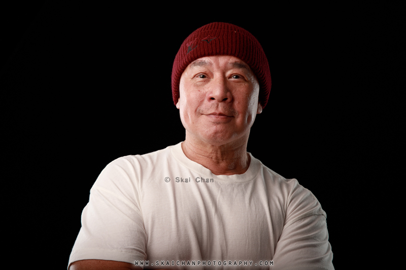 Headshot studio photoshoot session with Andy at Tengah (photography studio)