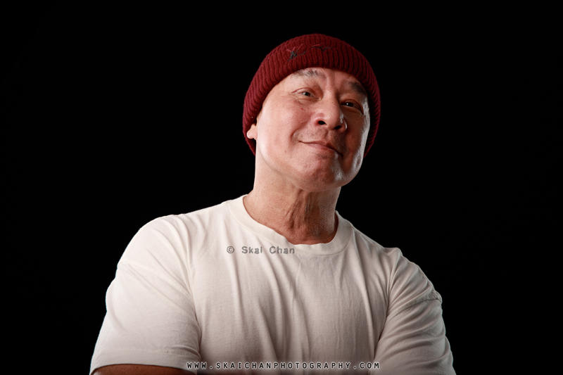 Headshot studio photoshoot session with Andy at Tengah (photography studio)