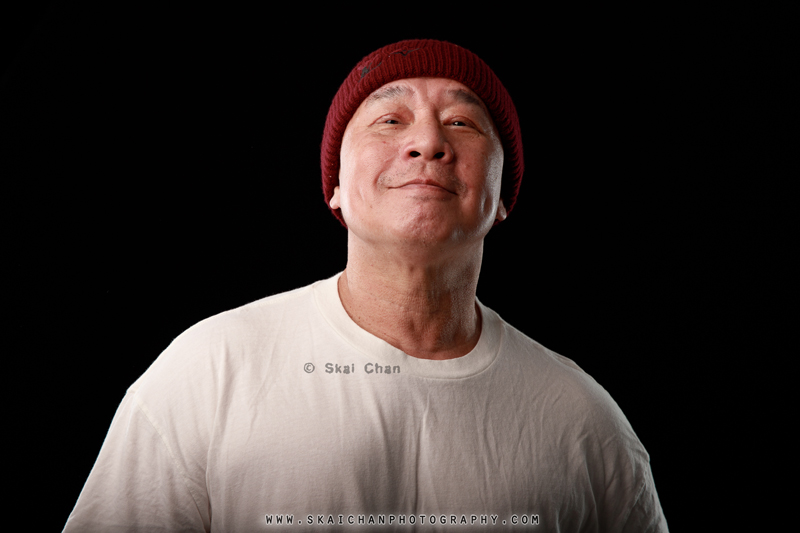 Headshot studio photoshoot session with Andy at Tengah (photography studio)