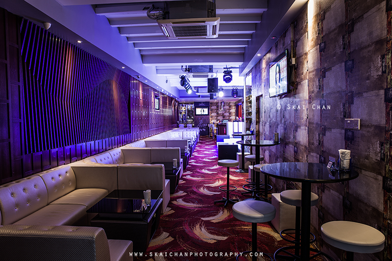 Interior photoshoot for a bar business