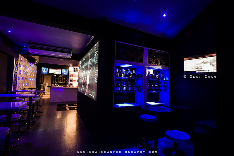 commercial bar interior photoshoot