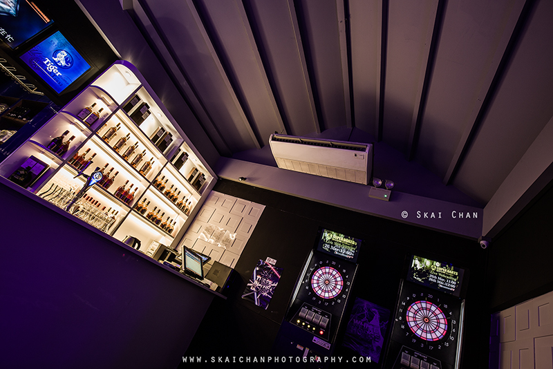 commercial bar interior photoshoot