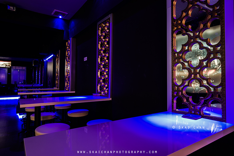 commercial bar interior photoshoot