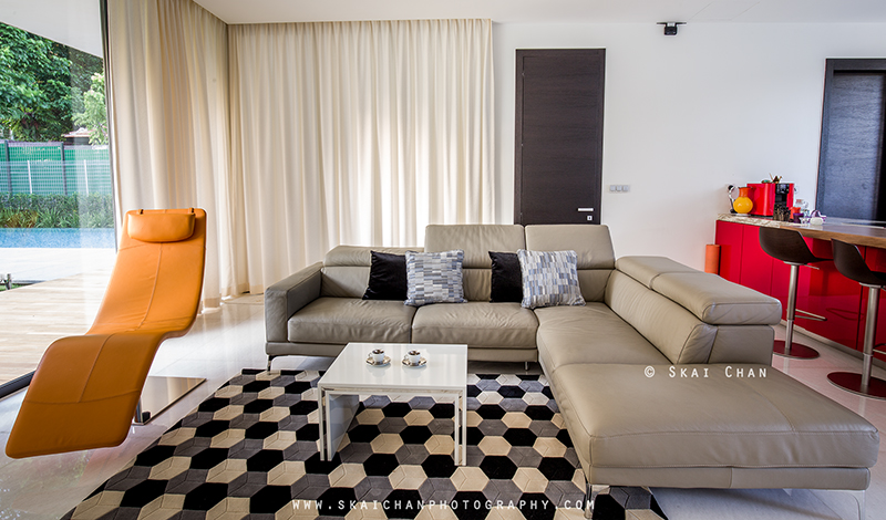 bungalow interior photoshoot