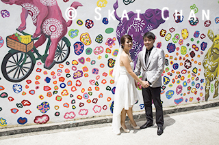 location with ambient light but overexposed