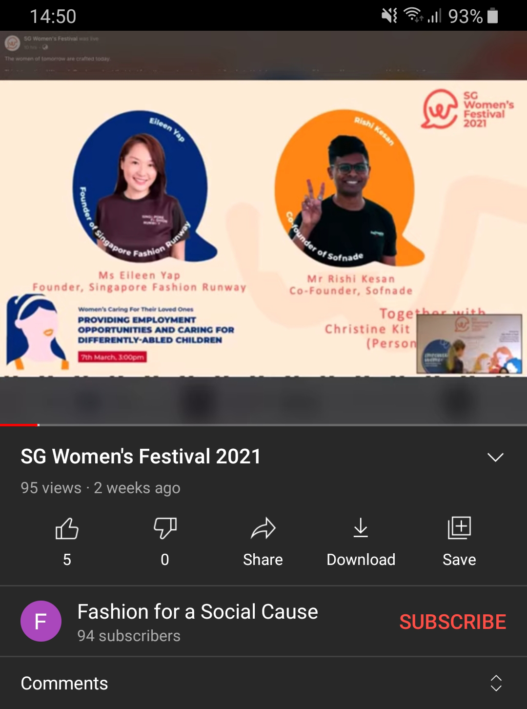 Portrait photograph for Elieen Yap, founder of Singapore Fashion Runway