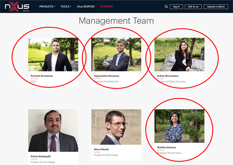 commercial shoot for Kaaryka Singapore's website